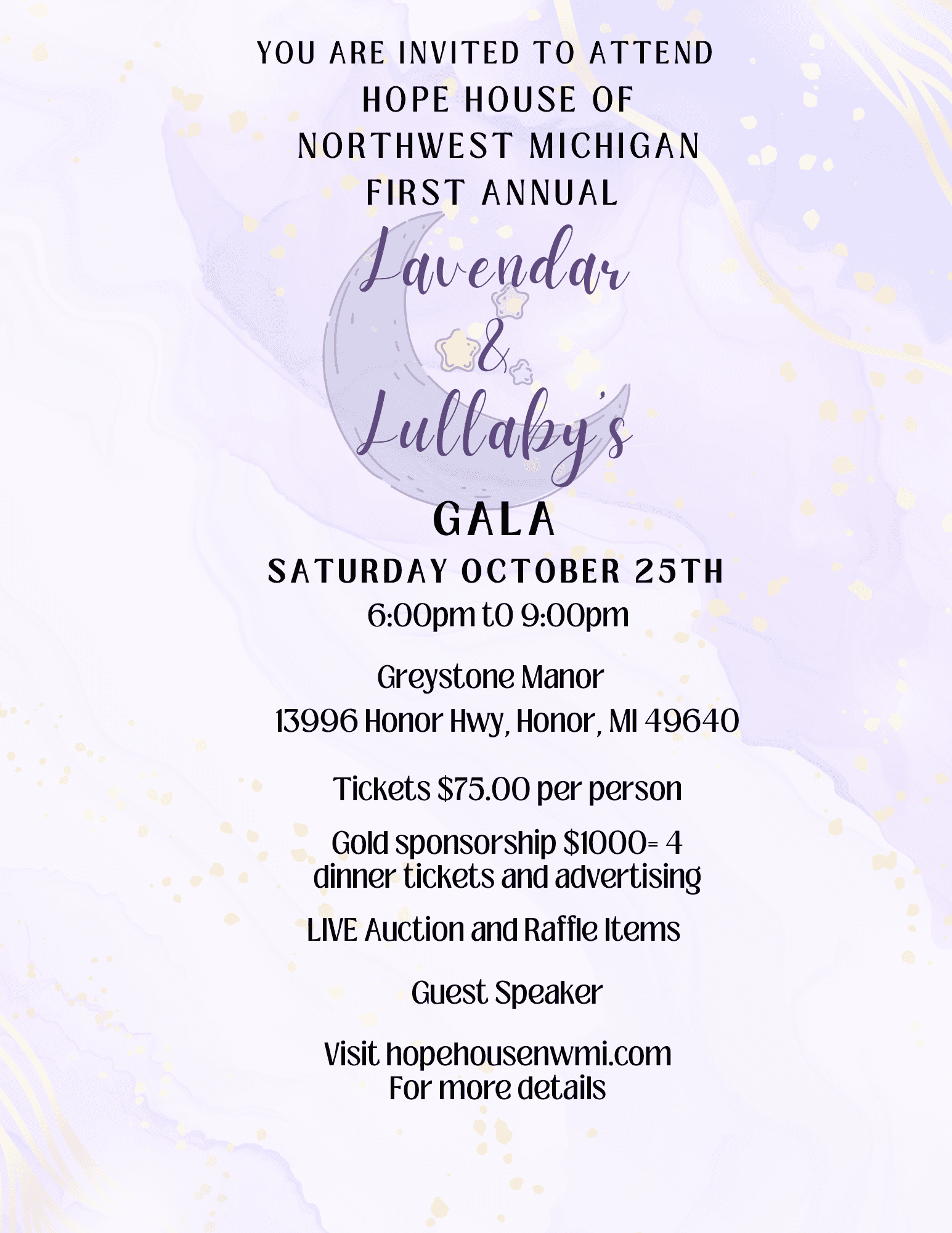Gala flyer