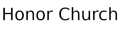 Honor Congregational Church logo