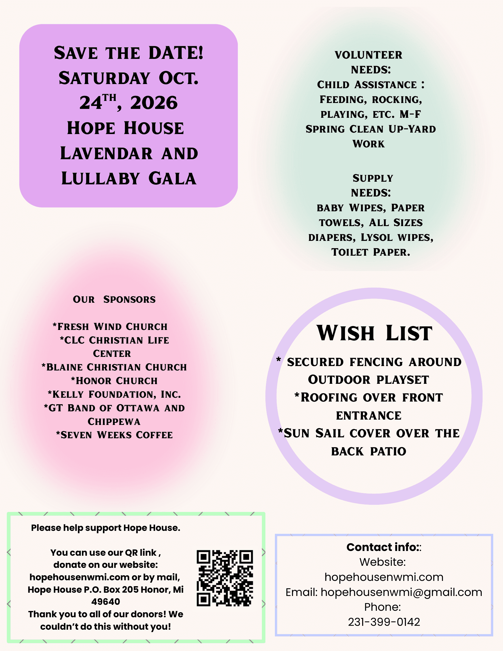 Current Hope House Newsletter