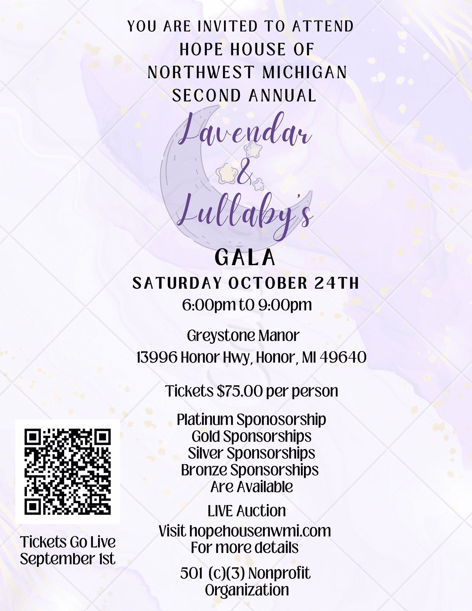 Gala flyer